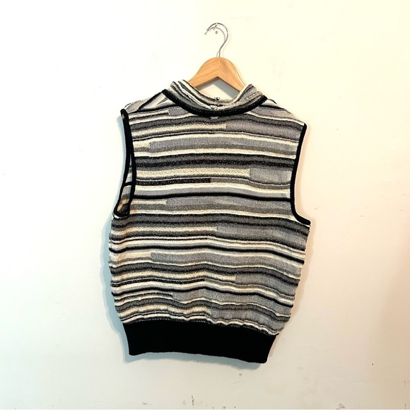 St. John Wool Knit Shimmer Top - Picture 6 of 7